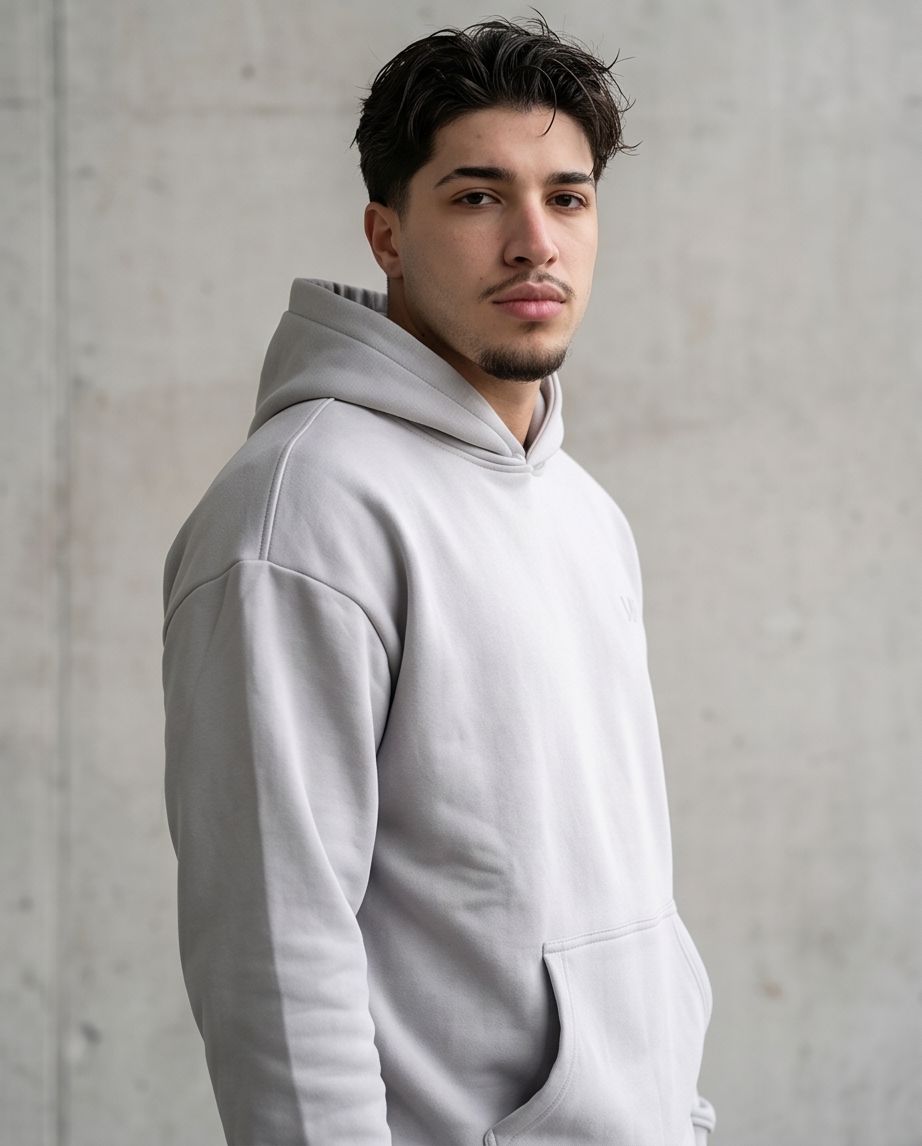 MV Essential Hoodie - Light Grey
