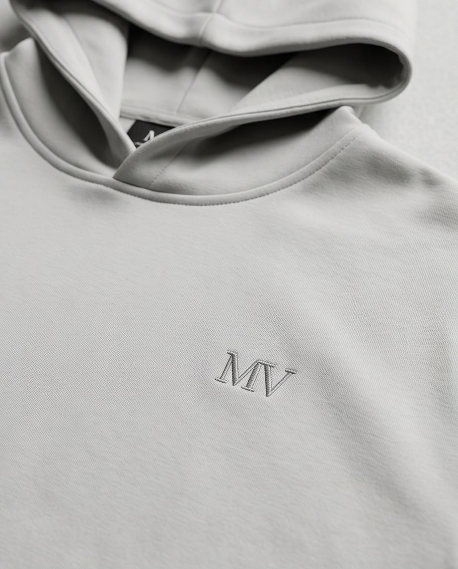MV Essential Hoodie - Light Grey