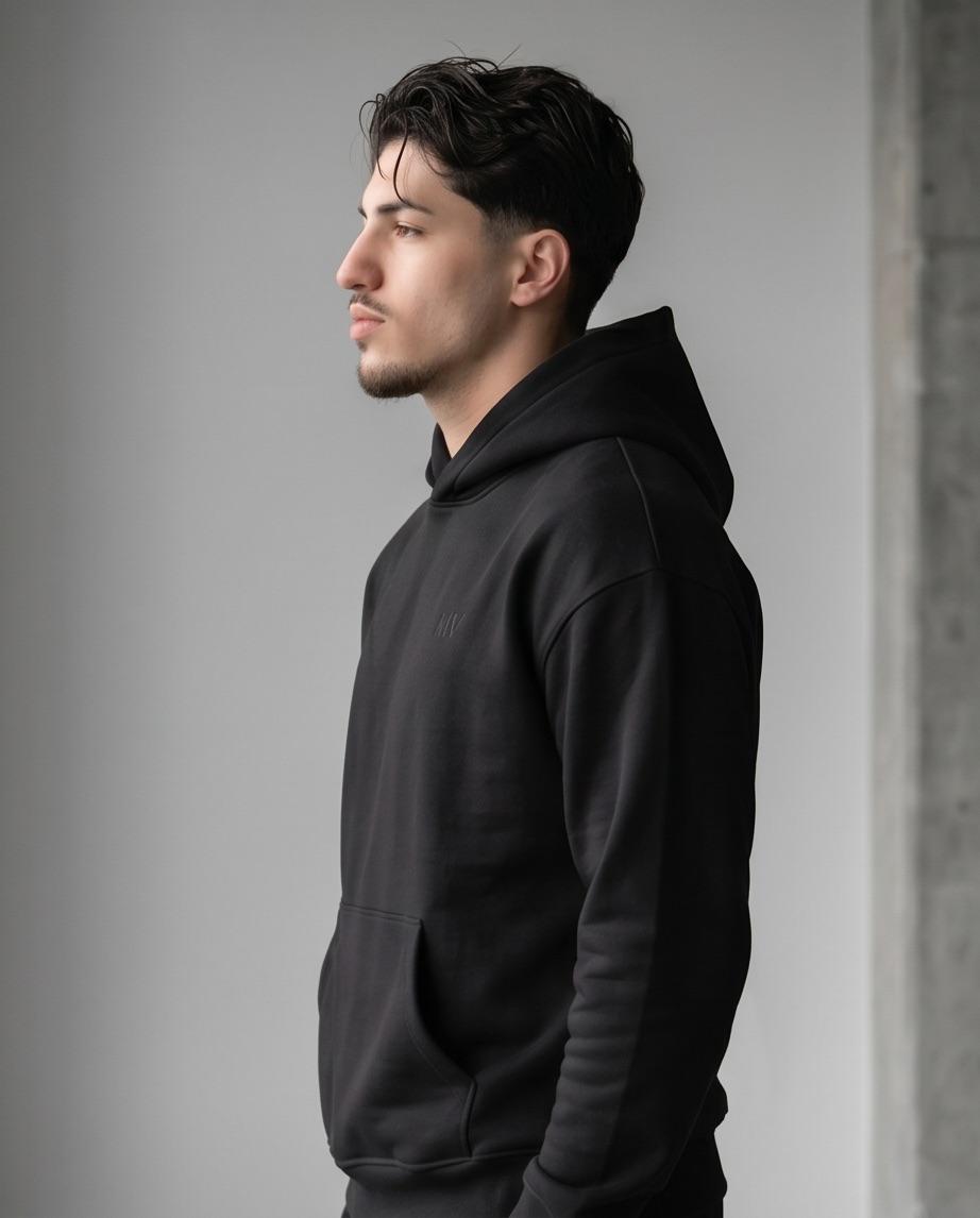 MV Essential Hoodie - Black