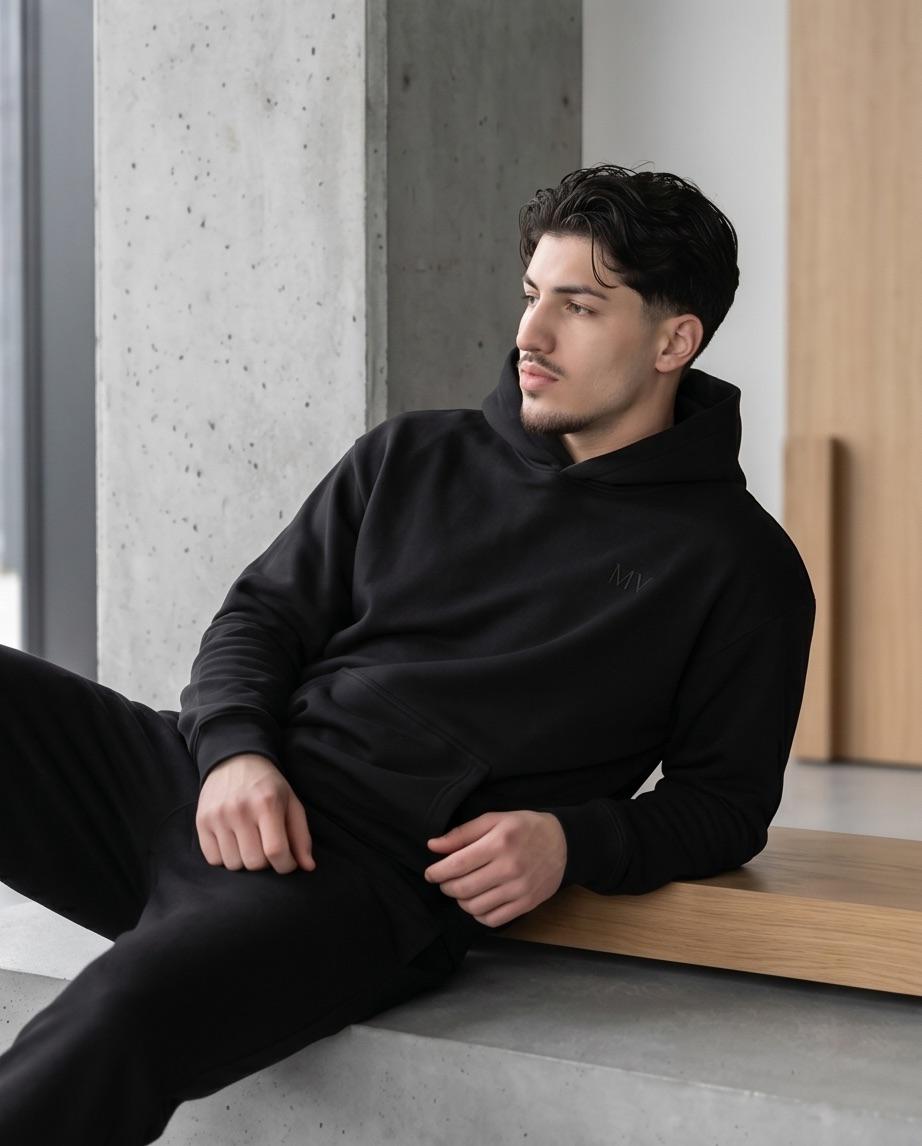 MV Essential Hoodie - Black