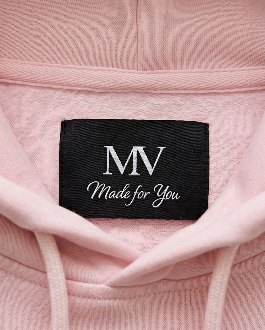 MV Essential Hoodie – Rosa