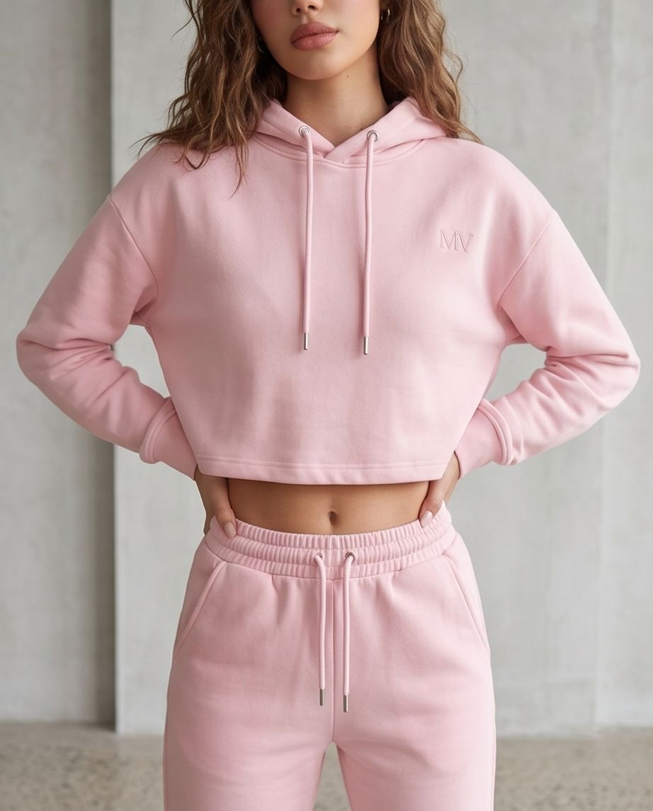 MV Essential Hoodie – Rosa
