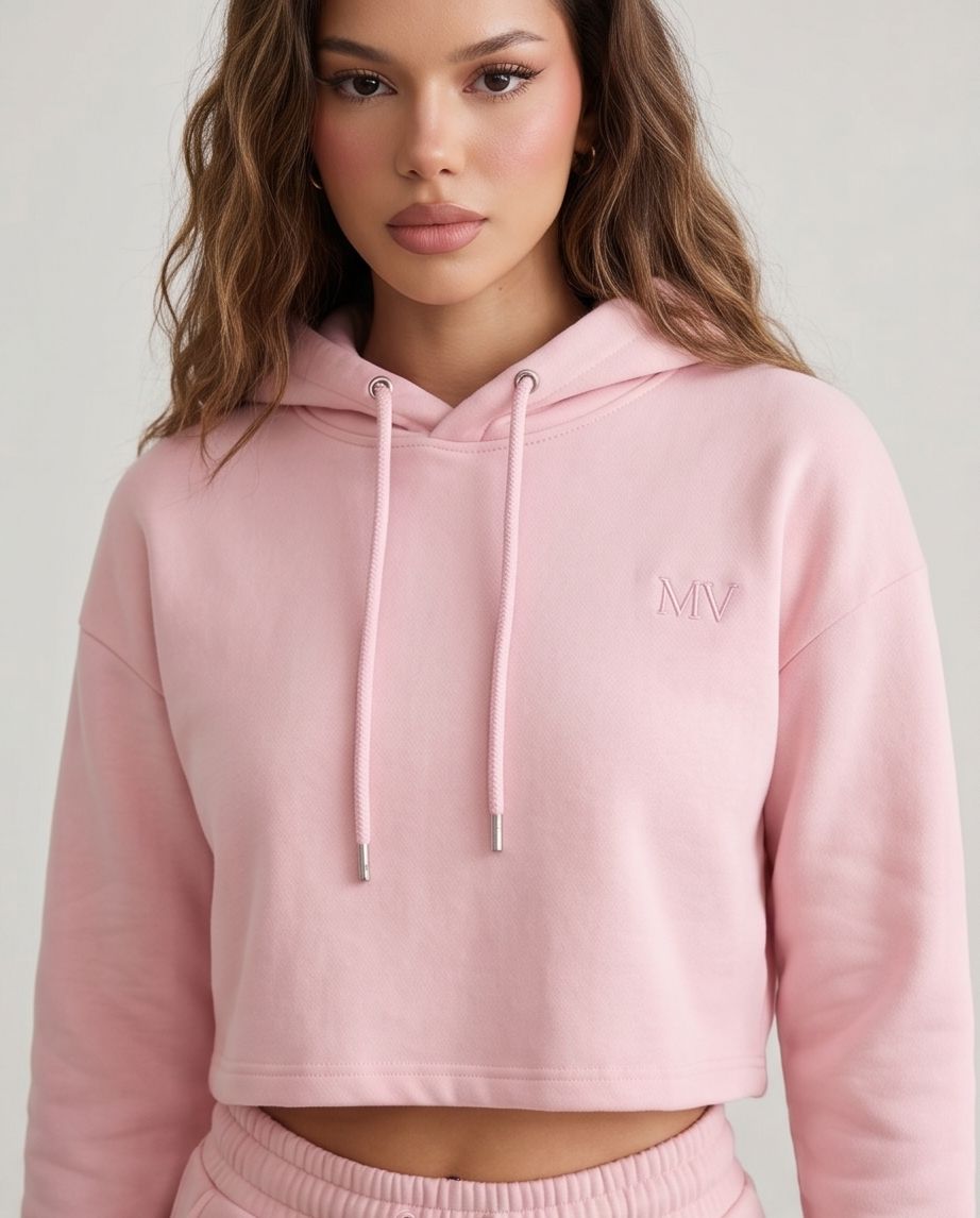 MV Essential Hoodie – Rosa