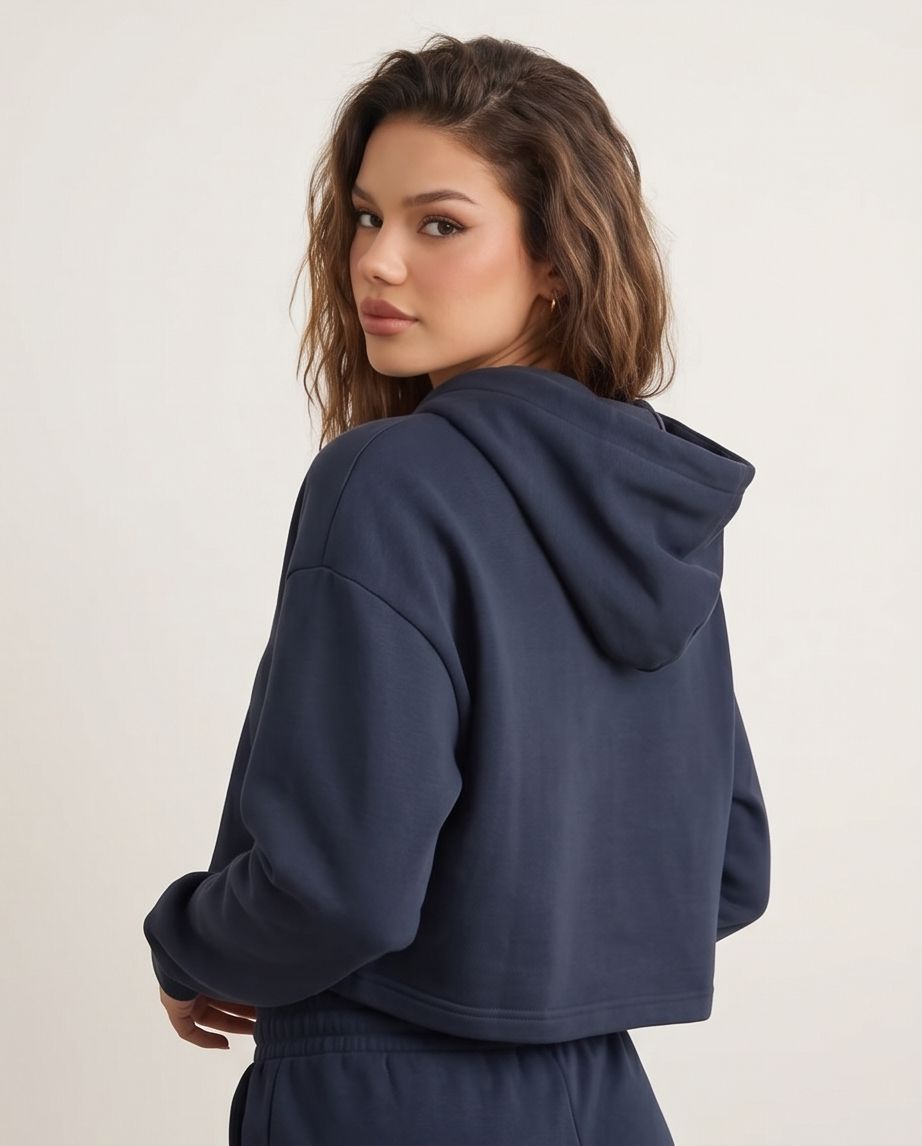 MV Essential Hoodie – Dunkelblau